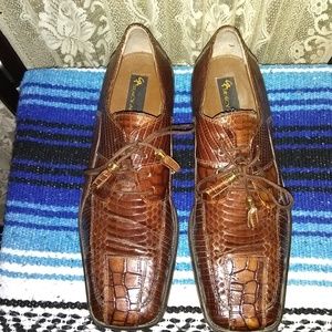 Stacy Adams Genuine Snake Shoes
